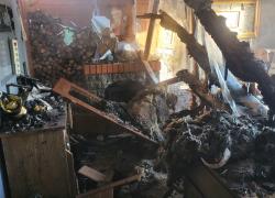 Pożar budynku wielorodzinnego w Nadolu - 02.03.2026