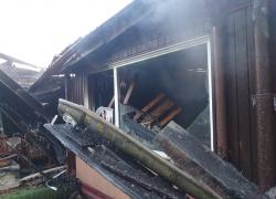 Pożar budynku wielorodzinnego w Nadolu - 02.03.2026