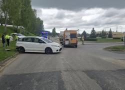 Wypadek samochodowy w Czymanowie - 12.05.2026