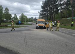 Wypadek samochodowy w Czymanowie - 12.05.2026
